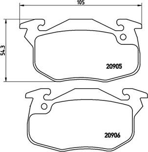 Magneti Marelli 363700461097 - Kit pastiglie freno, Freno a disco www.autoricambit.com