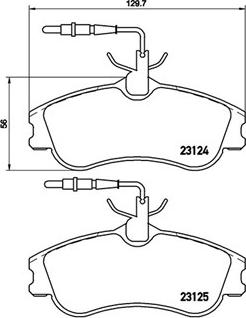 Magneti Marelli 363700461060 - Kit pastiglie freno, Freno a disco www.autoricambit.com