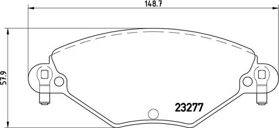 Magneti Marelli 363700461071 - Kit pastiglie freno, Freno a disco www.autoricambit.com