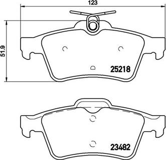 Magneti Marelli 363700461110 - Kit pastiglie freno, Freno a disco www.autoricambit.com