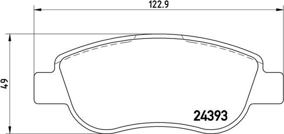 Magneti Marelli 363700468049 - Kit pastiglie freno, Freno a disco www.autoricambit.com