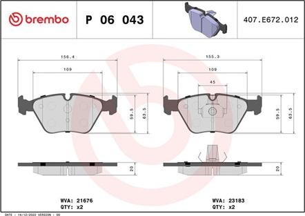 Magneti Marelli 363700406043 - Kit pastiglie freno, Freno a disco www.autoricambit.com