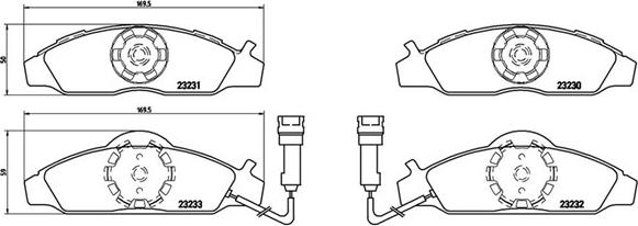 Magneti Marelli 363700415003 - Kit pastiglie freno, Freno a disco www.autoricambit.com