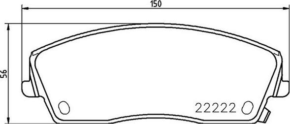 Magneti Marelli 363700411041 - Kit pastiglie freno, Freno a disco www.autoricambit.com