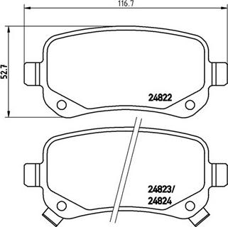 Magneti Marelli 363700411021 - Kit pastiglie freno, Freno a disco www.autoricambit.com