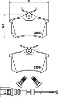 Magneti Marelli 363700485066 - Kit pastiglie freno, Freno a disco www.autoricambit.com