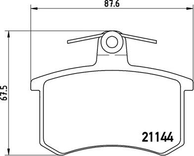 Magneti Marelli 363700485013 - Kit pastiglie freno, Freno a disco www.autoricambit.com