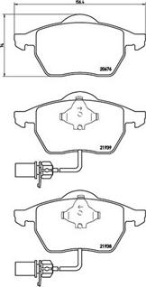 Magneti Marelli 363700485037 - Kit pastiglie freno, Freno a disco www.autoricambit.com