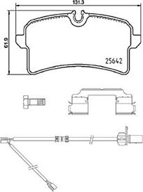 FTE 9005565 - Kit pastiglie freno, Freno a disco www.autoricambit.com