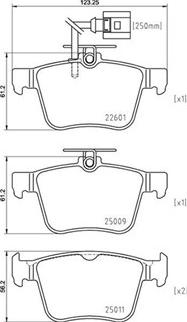 Magneti Marelli 363700485162 - Kit pastiglie freno, Freno a disco www.autoricambit.com