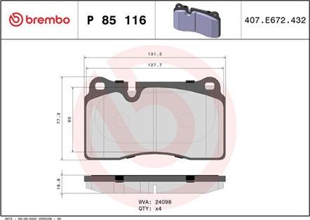 Magneti Marelli 363700485116 - Kit pastiglie freno, Freno a disco www.autoricambit.com