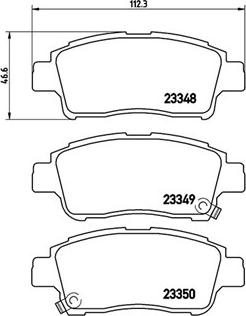 Magneti Marelli 363700483050 - Kit pastiglie freno, Freno a disco www.autoricambit.com