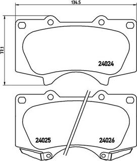 Magneti Marelli 363700483066 - Kit pastiglie freno, Freno a disco www.autoricambit.com