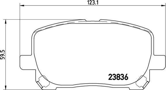 Magneti Marelli 363700483061 - Kit pastiglie freno, Freno a disco www.autoricambit.com