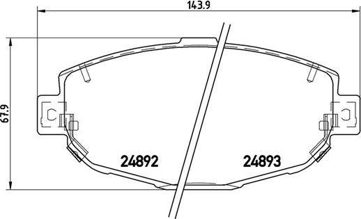 Magneti Marelli 363700483104 - Kit pastiglie freno, Freno a disco www.autoricambit.com