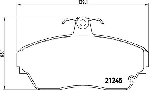 Magneti Marelli 363700482001 - Kit pastiglie freno, Freno a disco www.autoricambit.com