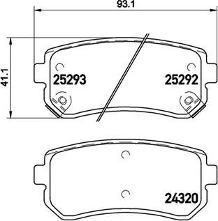 Magneti Marelli 363700430051 - Kit pastiglie freno, Freno a disco www.autoricambit.com