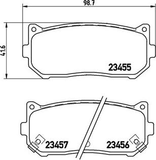 Magneti Marelli 363700430008 - Kit pastiglie freno, Freno a disco www.autoricambit.com