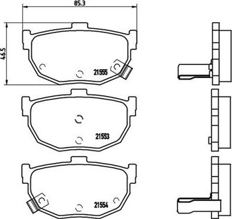 Magneti Marelli 363700430003 - Kit pastiglie freno, Freno a disco www.autoricambit.com