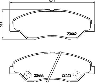 Magneti Marelli 363700430015 - Kit pastiglie freno, Freno a disco www.autoricambit.com