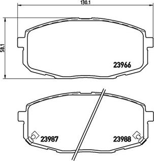 Magneti Marelli 363700430034 - Kit pastiglie freno, Freno a disco www.autoricambit.com