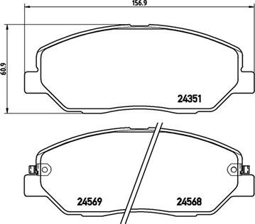 Magneti Marelli 363700430036 - Kit pastiglie freno, Freno a disco www.autoricambit.com