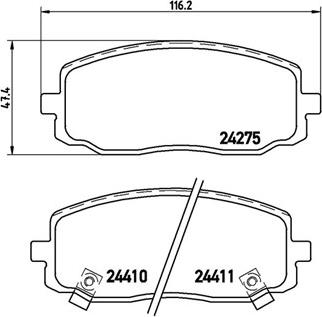 Magneti Marelli 363700430032 - Kit pastiglie freno, Freno a disco www.autoricambit.com