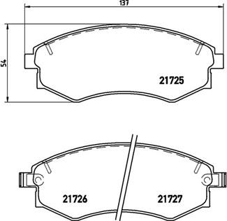 ATE 13.0460-3418.2 - Kit pastiglie freno, Freno a disco www.autoricambit.com