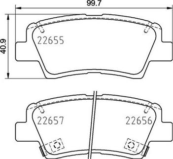 Magneti Marelli 363700430103 - Kit pastiglie freno, Freno a disco www.autoricambit.com