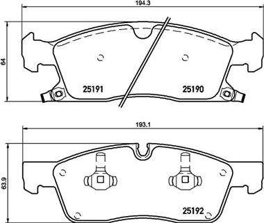 Magneti Marelli 363700437015 - Kit pastiglie freno, Freno a disco www.autoricambit.com