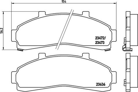 Magneti Marelli 363700424041 - Kit pastiglie freno, Freno a disco www.autoricambit.com