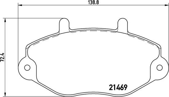 Magneti Marelli 363700424033 - Kit pastiglie freno, Freno a disco www.autoricambit.com