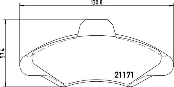 Magneti Marelli 363700424029 - Kit pastiglie freno, Freno a disco www.autoricambit.com