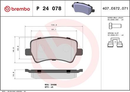 Magneti Marelli 363700424078 - Kit pastiglie freno, Freno a disco www.autoricambit.com