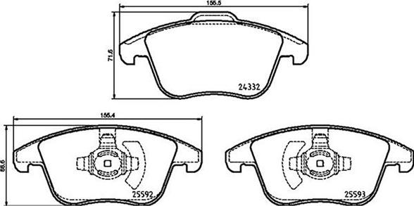 Magneti Marelli 363700424211 - Kit pastiglie freno, Freno a disco www.autoricambit.com