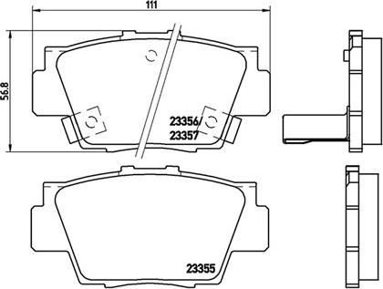 Magneti Marelli 363700428040 - Kit pastiglie freno, Freno a disco www.autoricambit.com