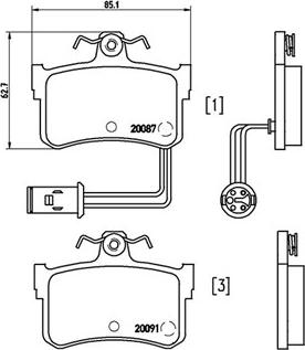 Magneti Marelli 363700428015 - Kit pastiglie freno, Freno a disco www.autoricambit.com