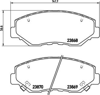 Magneti Marelli 363700428035 - Kit pastiglie freno, Freno a disco www.autoricambit.com