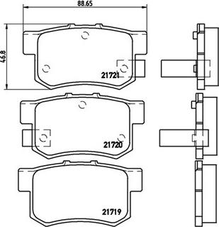 Magneti Marelli 363700428022 - Kit pastiglie freno, Freno a disco www.autoricambit.com