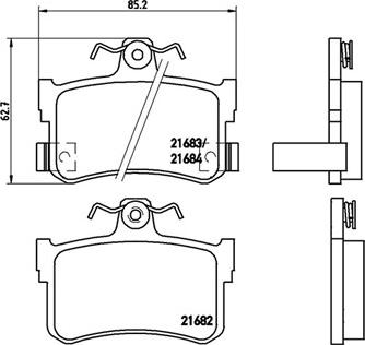 Magneti Marelli 363700428027 - Kit pastiglie freno, Freno a disco www.autoricambit.com