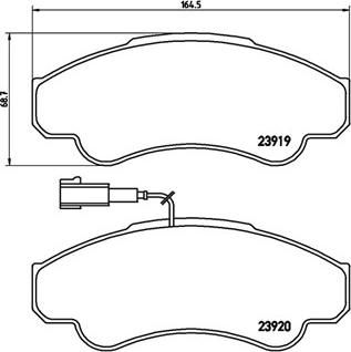 Magneti Marelli 363700423092 - Kit pastiglie freno, Freno a disco www.autoricambit.com