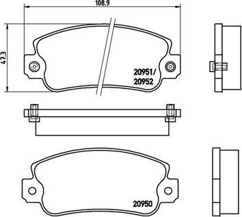 Magneti Marelli 363700423013 - Kit pastiglie freno, Freno a disco www.autoricambit.com