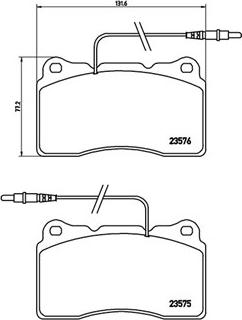 Magneti Marelli 363700423082 - Kit pastiglie freno, Freno a disco www.autoricambit.com