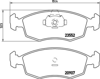 Magneti Marelli 363700423079 - Kit pastiglie freno, Freno a disco www.autoricambit.com