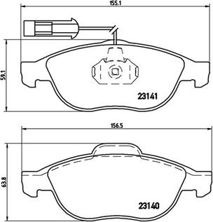 Magneti Marelli 363700423075 - Kit pastiglie freno, Freno a disco www.autoricambit.com