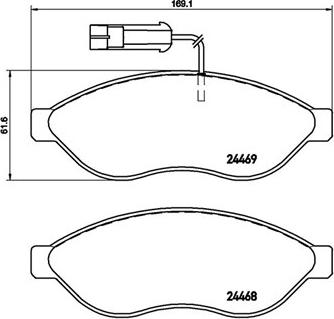 Magneti Marelli 363700423144 - Kit pastiglie freno, Freno a disco www.autoricambit.com