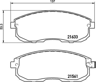 Magneti Marelli 363700479030 - Kit pastiglie freno, Freno a disco www.autoricambit.com