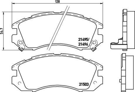 Magneti Marelli 363700478004 - Kit pastiglie freno, Freno a disco www.autoricambit.com