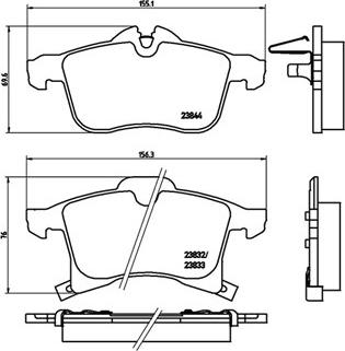 Magneti Marelli 363700559045 - Kit pastiglie freno, Freno a disco www.autoricambit.com