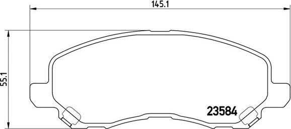 Magneti Marelli 363700554030 - Kit pastiglie freno, Freno a disco www.autoricambit.com